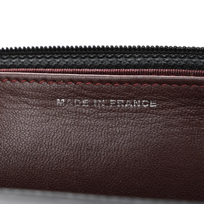 Chanel Lambskin Quilted Wallet On Chain WOC Black 7 of 11