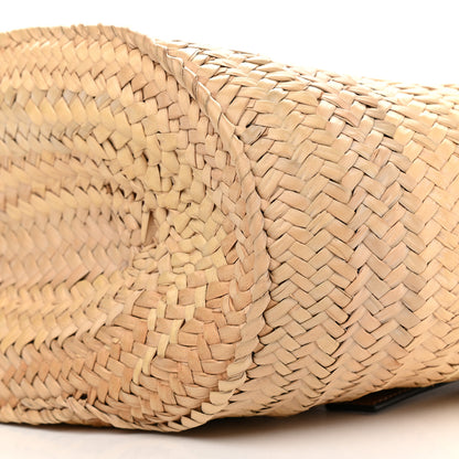 Loewe Raffia Basket Tote Bag Natural Tan 7 of 8