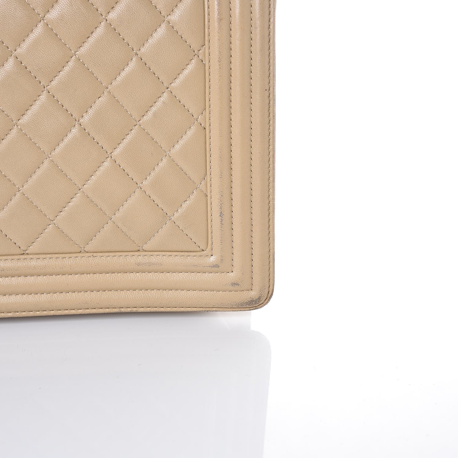 Chanel Lambskin Quilted New Medium Boy Flap Beige 13 of 18