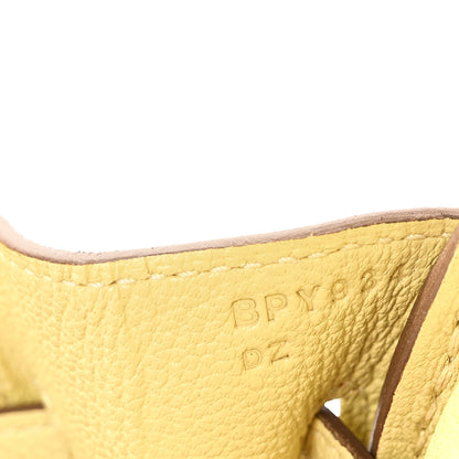 Hermes Togo Birkin 30 Jaune Poussin 7 of 11