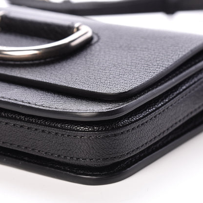 Burberry Goatskin Mini D-Ring Bag Black 10 of 12