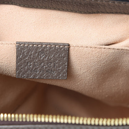 Gucci GG Supreme Monogram Small Ophidia Tote Bag Brown 6 of 12