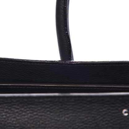 Celine Drummed Calfskin Mini Luggage Black 15 of 17