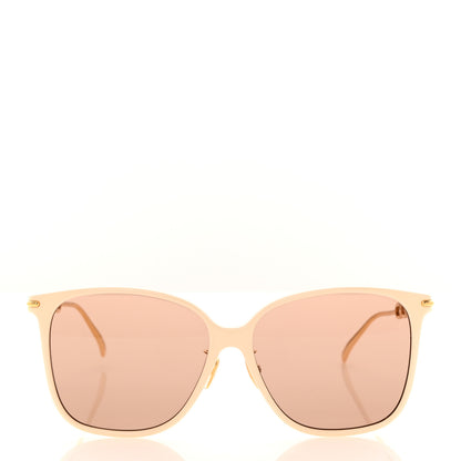 Louis Vuitton Acetate Metal My LV Two Chain Square Z2469U Sunglasses Cream 2 of 6