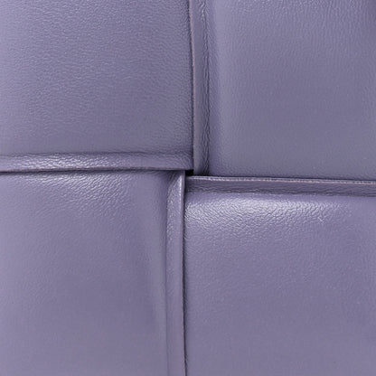 Bottega Veneta Lambskin Maxi Intreccio Padded Chain Cassette Crossbody Bag Lavender 8 of 12