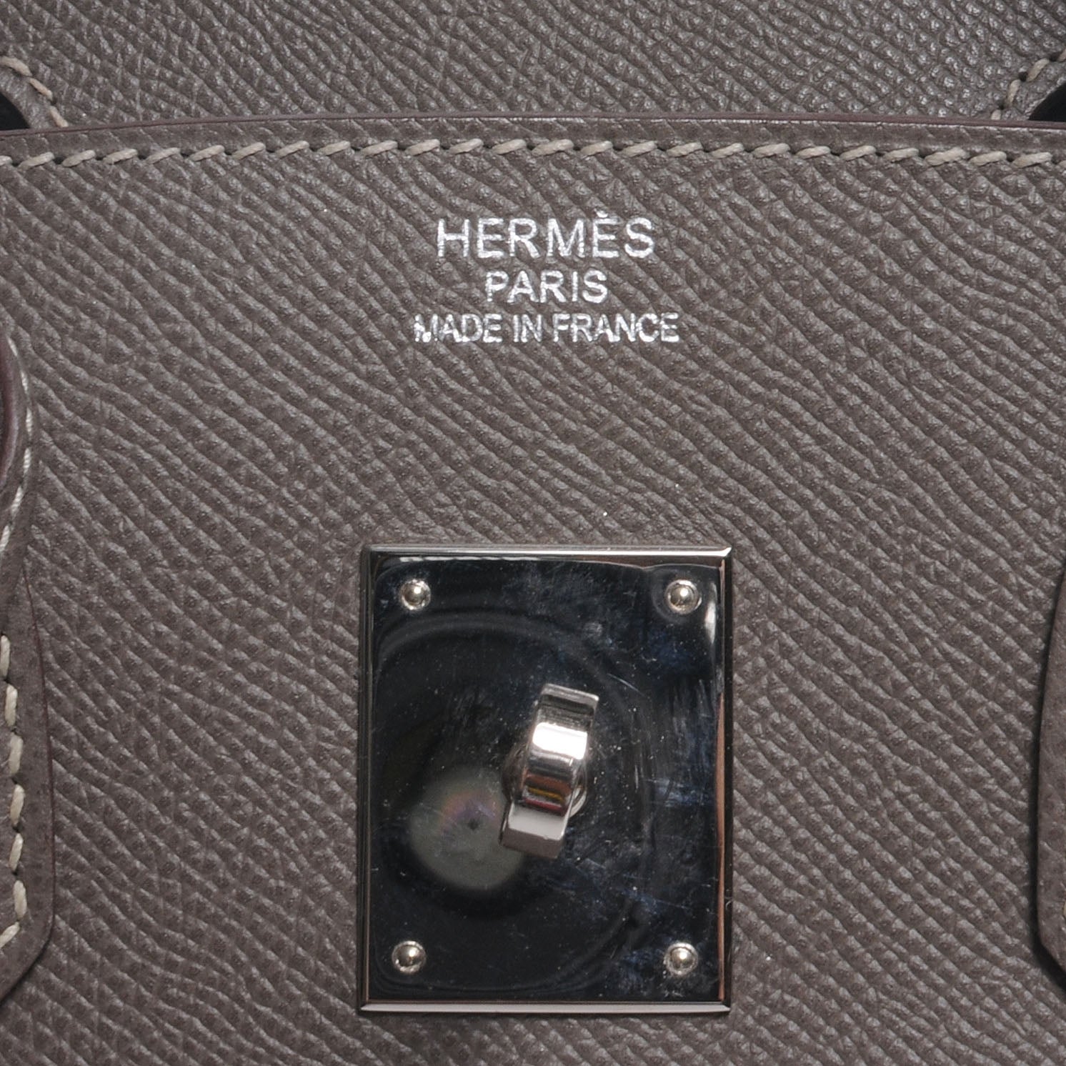 Hermes Epsom Candy Birkin 35 Etain Bleu Thalassa 5 of 11