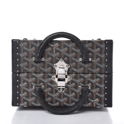 Goyard Goyardine Travelling Pet Bowl Carrier 22 Black 5 of 12