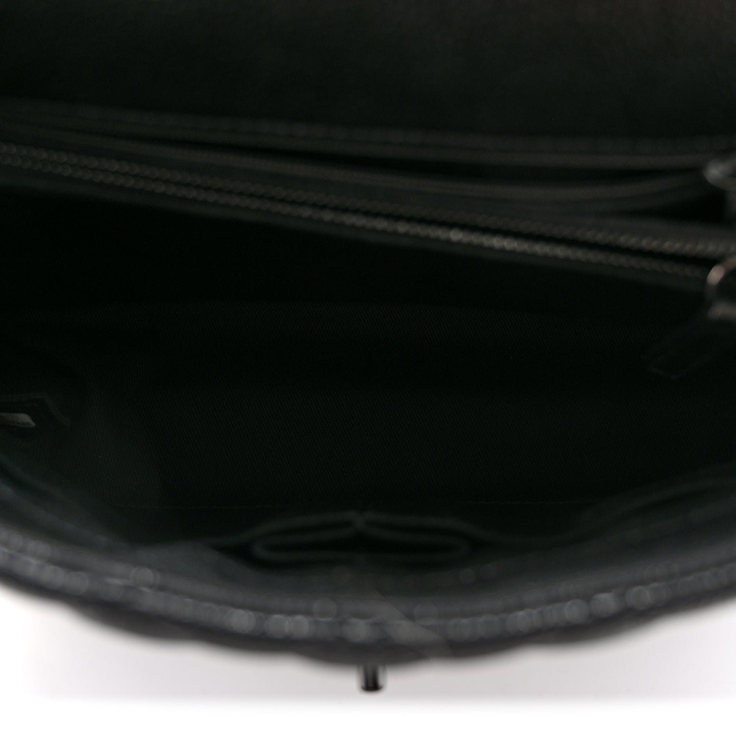 Caviar Quilted Small Coco Handle Flap So Black