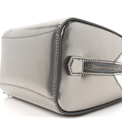 Givenchy Patent Nano Antigona Cube Bag Silver 9 of 9