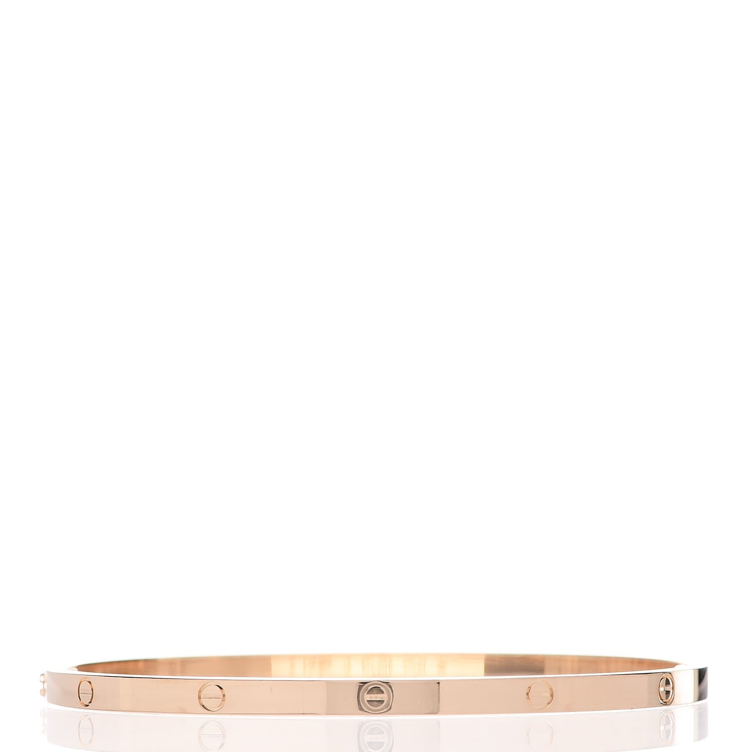 Cartier 18K Yellow Gold Small LOVE Bracelet 19 3 of 6