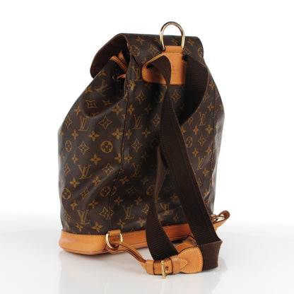 Louis Vuitton Monogram Montsouris GM Backpack 3 of 7