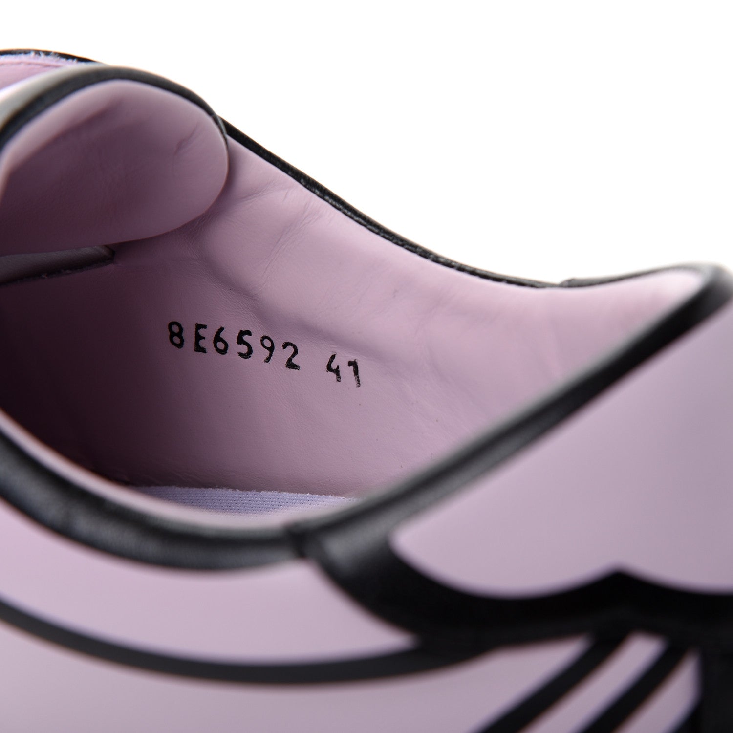 Fendi X JOSHUA VIDES Nappa Rockoclick Slip On Sneakers 41 Pink Xiloph White Black 10 of 10