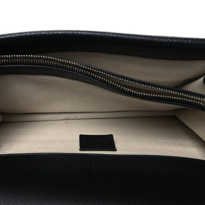 Gucci Pebbled Calfskin Small Dionysus Shoulder Bag Black 5 of 12