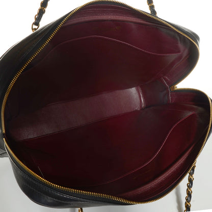 Chanel Lambskin Quilted Shoulder Bag Black 5 of 8