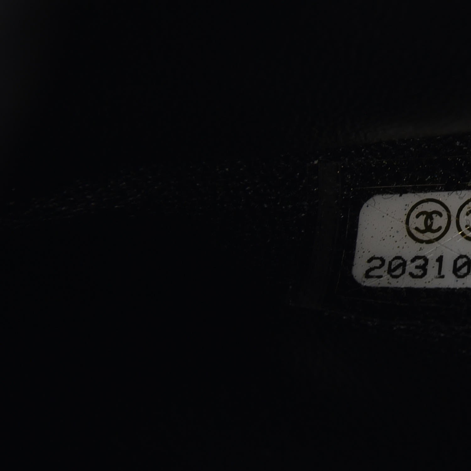 Chanel Shearling Lambskin 100% Clutch Black 7 of 7