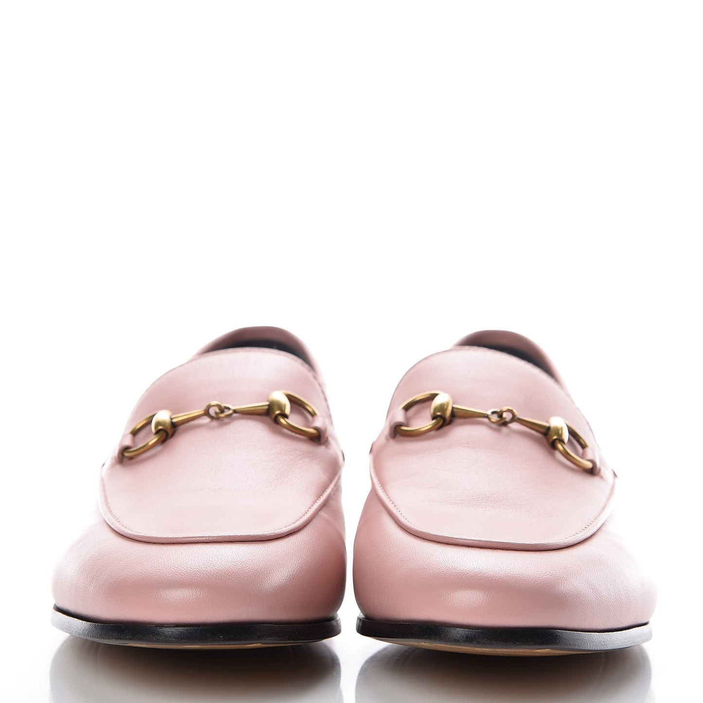 Lambskin Womens Brixton Horsebit Loafers 37.5 Perfect Pink