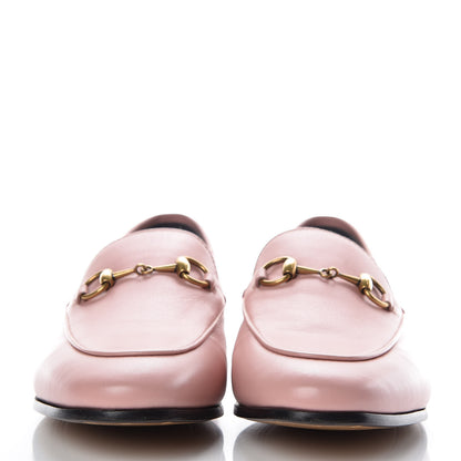 Gucci Lambskin Womens Brixton Horsebit Loafers 37.5 Perfect Pink 2 of 12