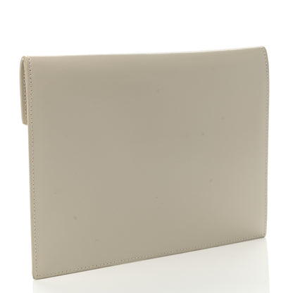 Saint Laurent Smooth Shiny Calfskin Uptown Baby Pouch Crema Soft 3 of 6