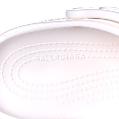 Balenciaga X CROCS Rubber Womens Madame 80 Sandals 39 White 7 of 9