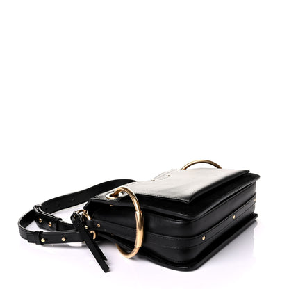 Chloe Calfskin Suede Small Roy Bag Black 3 of 7