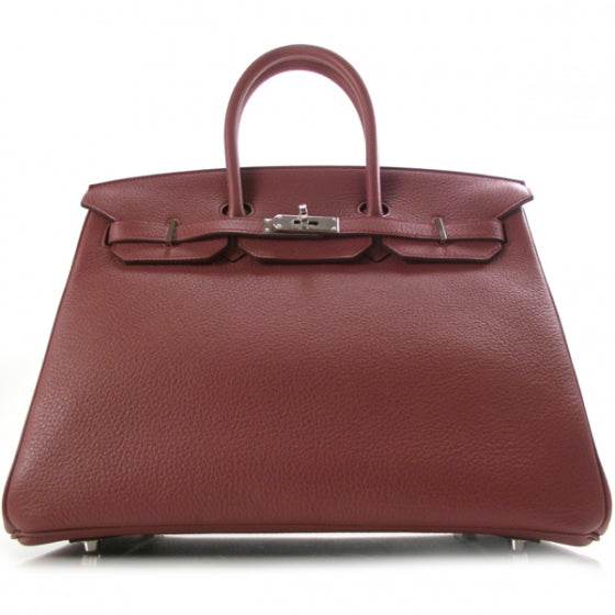 Hermes Togo Birkin 35 Bois de Rose Rosewood 1 of 12