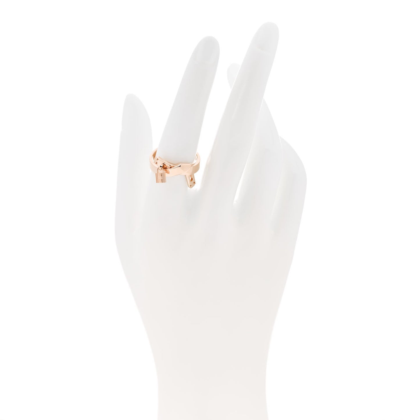 18K Rose Gold Kelly Gavroche Ring 56 7.5