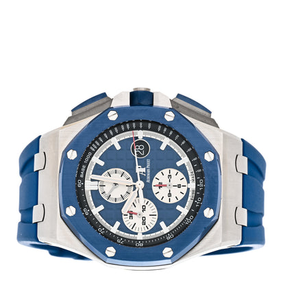 Audemars Piguet Stainless Steel Rubber 44mm Royal Oak Offshore Chronograph Automatic Watch Blue 26400SO.OO.A335CA.01 2 of 4