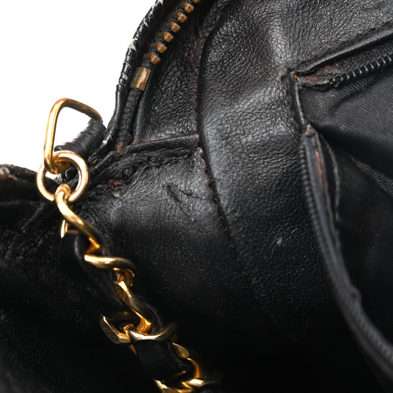 Chanel Patent Quilted Tassel Camera Case Black 15 of 19