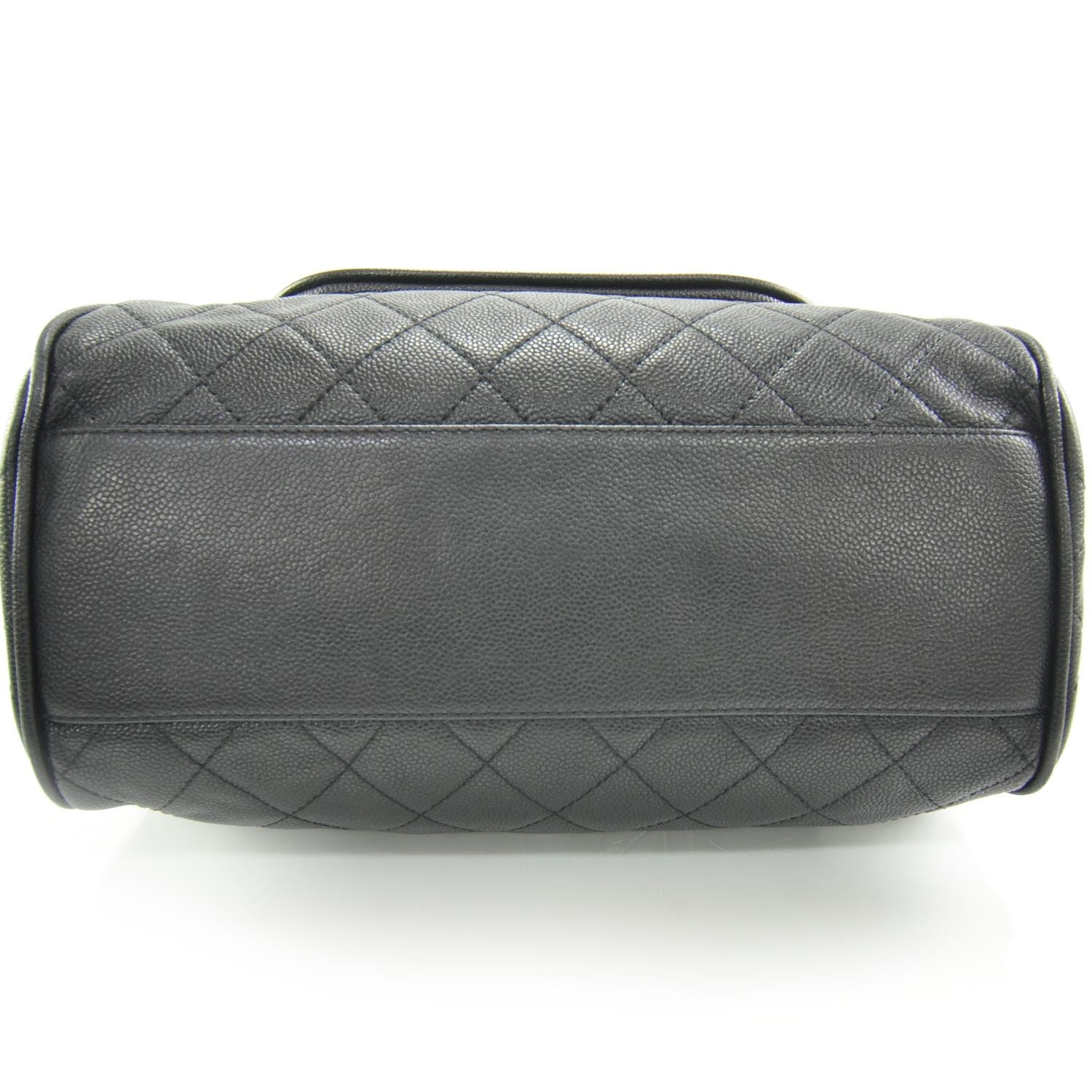 Chanel Caviar Quilted Timeless Accordion Flap Black 5 of 9