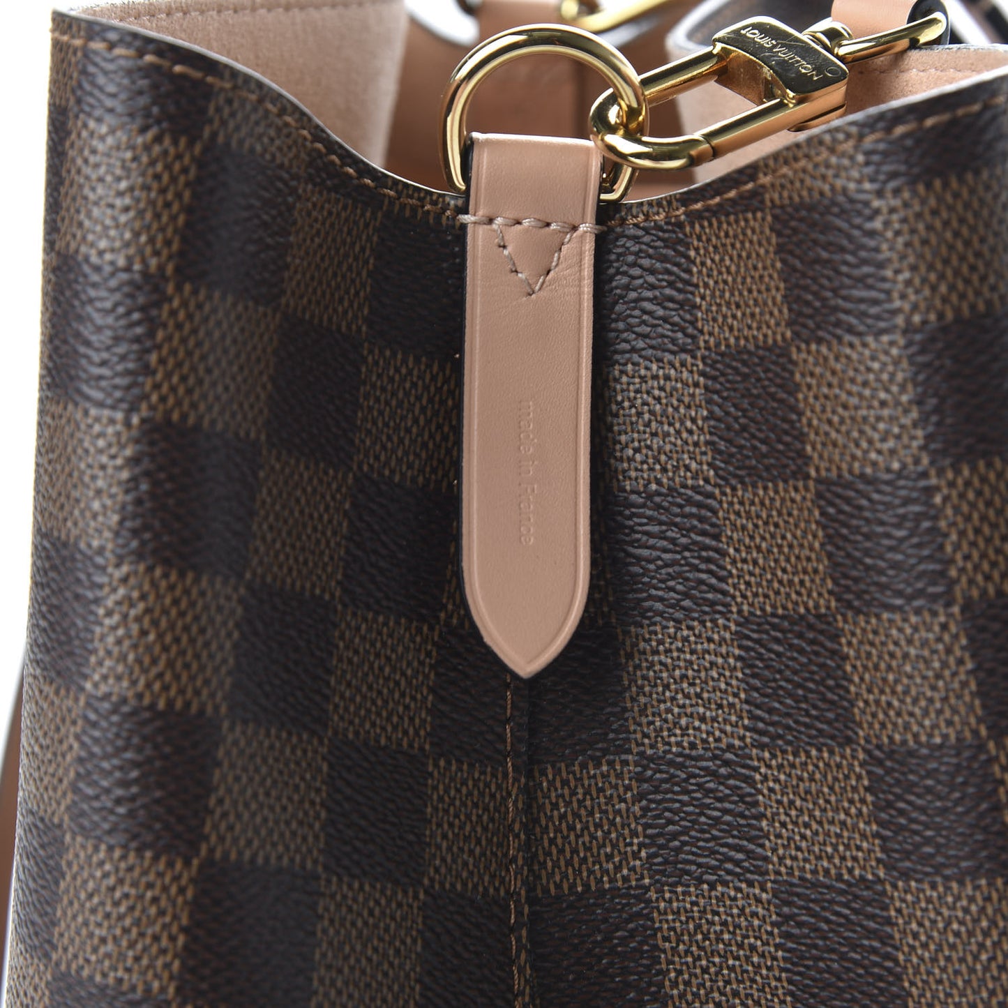 Damier Ebene Neonoe MM Venus Pink