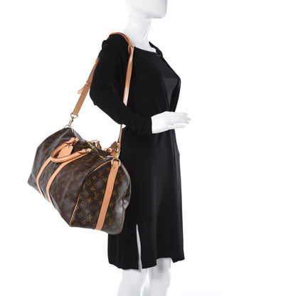 Louis Vuitton Monogram Keepall Bandouliere 45 3 of 18