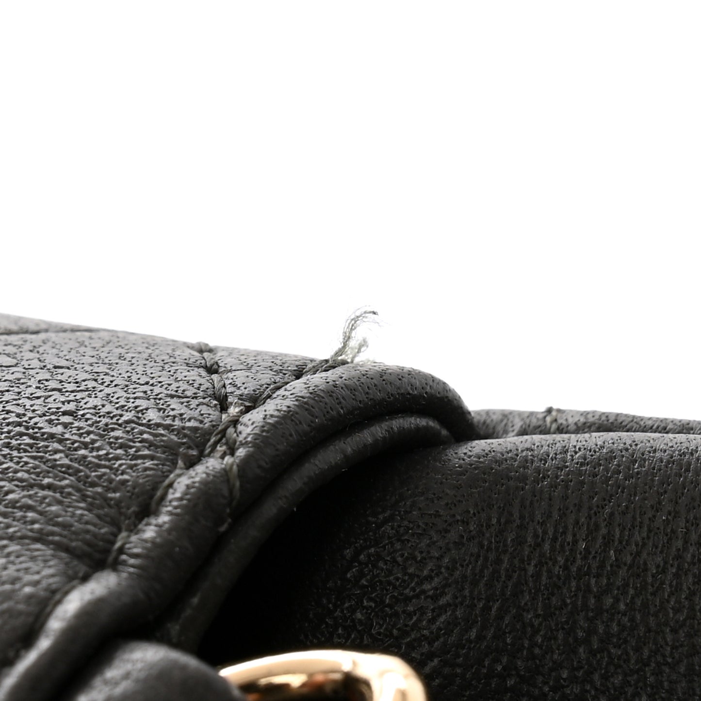 Lambskin Quilted Mini Square Flap Dark Grey
