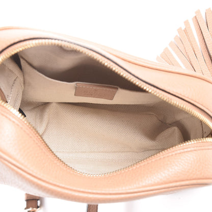 Gucci Pebbled Calfskin Small Soho Disco Bag Rose Beige 5 of 8