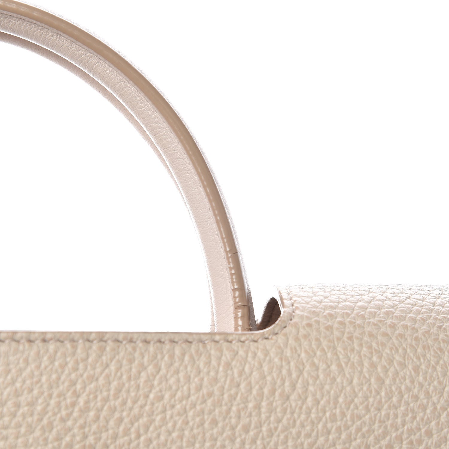 Christian Dior Grained Calfskin Medium Diorever Flap Tapioca 17 of 18