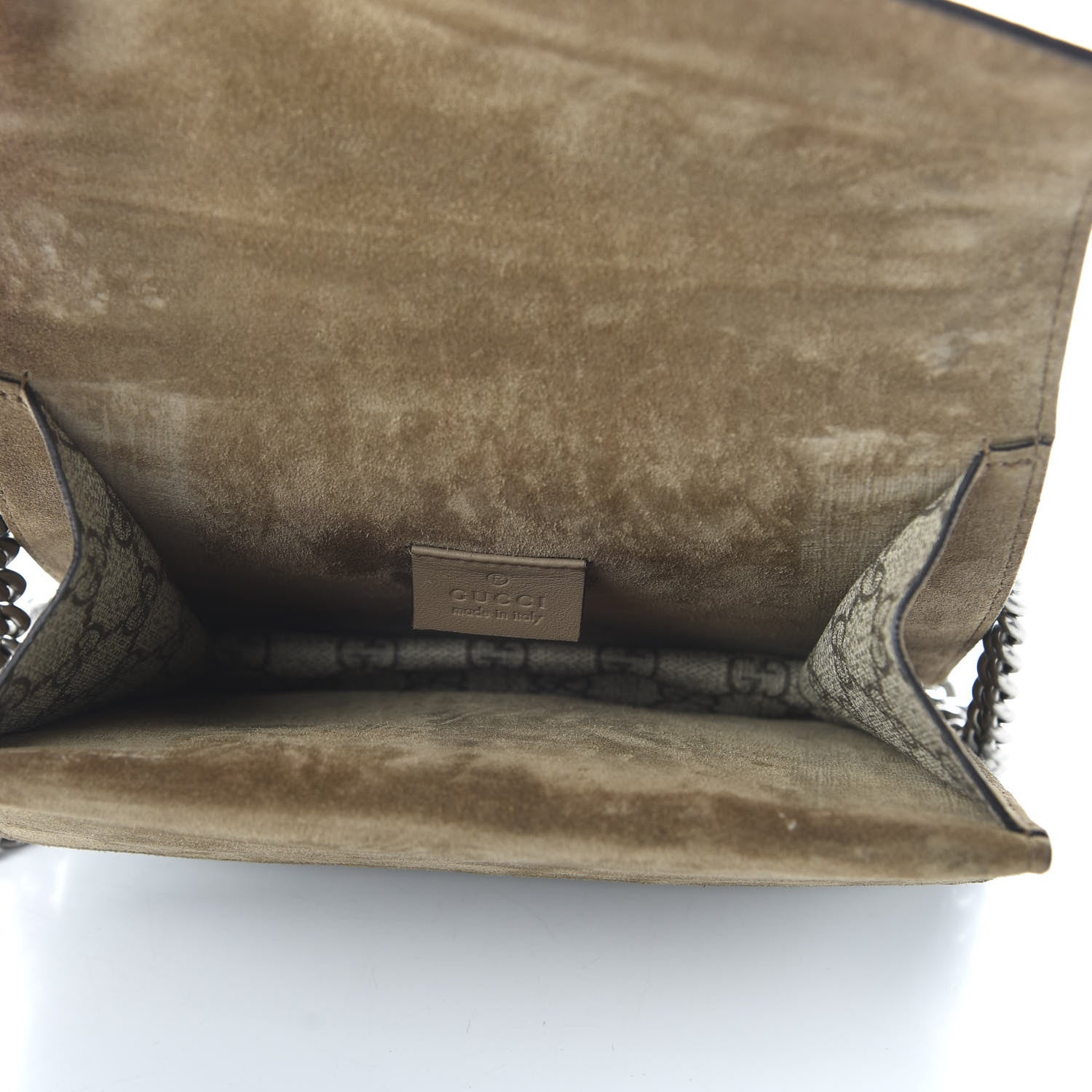 Gucci GG Supreme Monogram Mini Dionysus Shoulder Bag Taupe 5 of 10