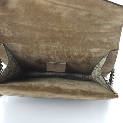 Gucci GG Supreme Monogram Mini Dionysus Shoulder Bag Taupe 5 of 10