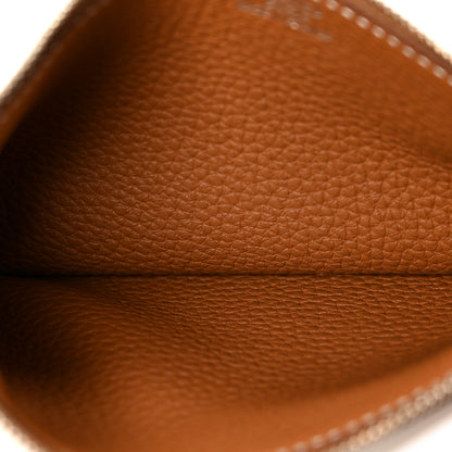 Hermes Togo Dogon Duo Wallet Gold 9 of 12