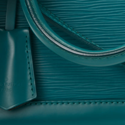 Louis Vuitton Epi Alma BB Cyan 11 of 13