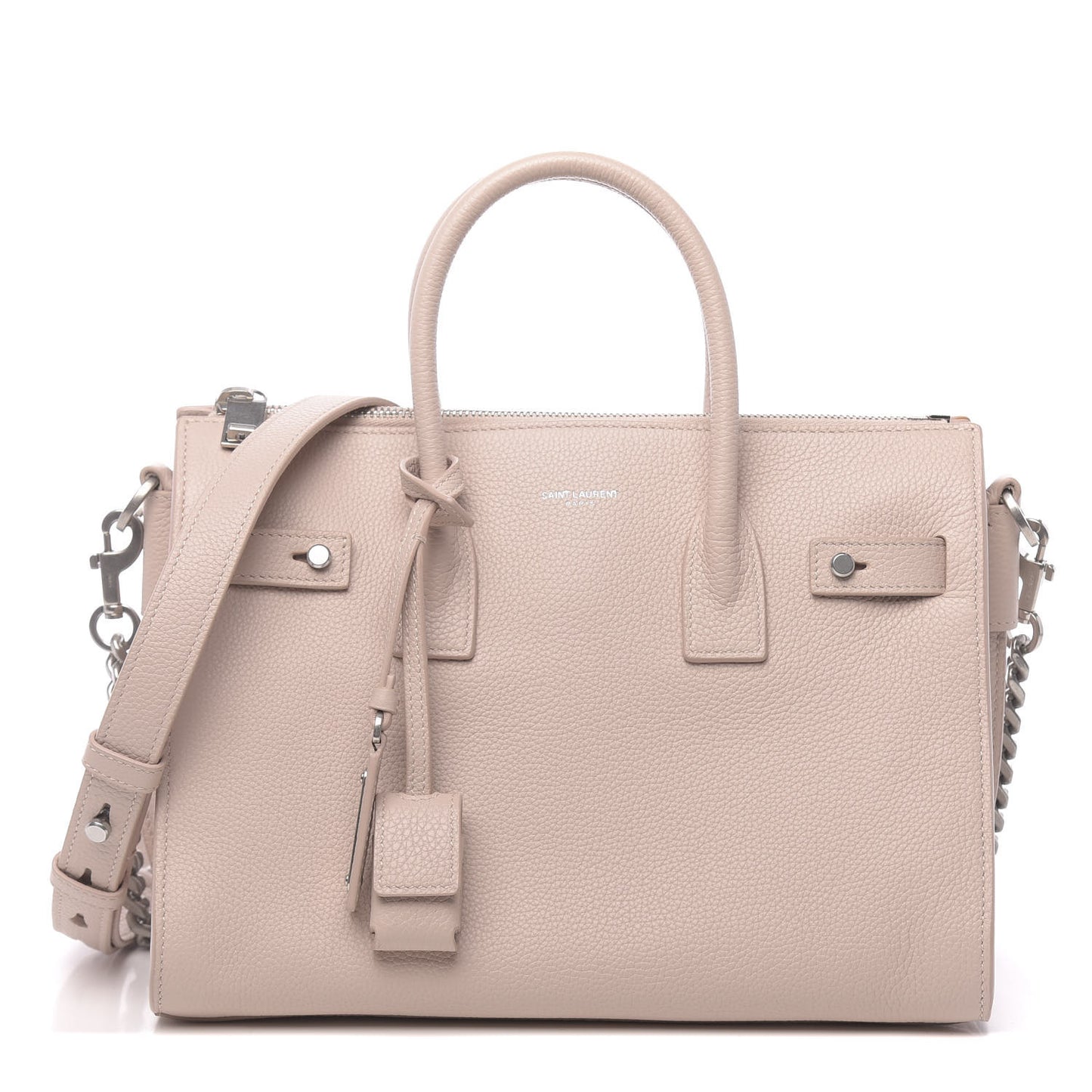 Grained Calfskin Baby Sac De Jour Souple Marble Pink