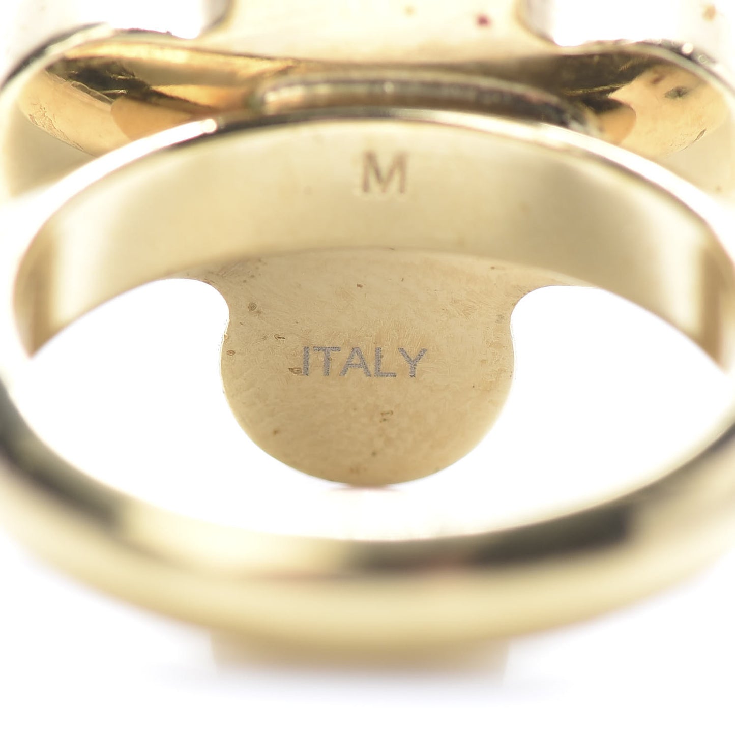 Crystal Love Letters Timeless Ring Gold M 6.5