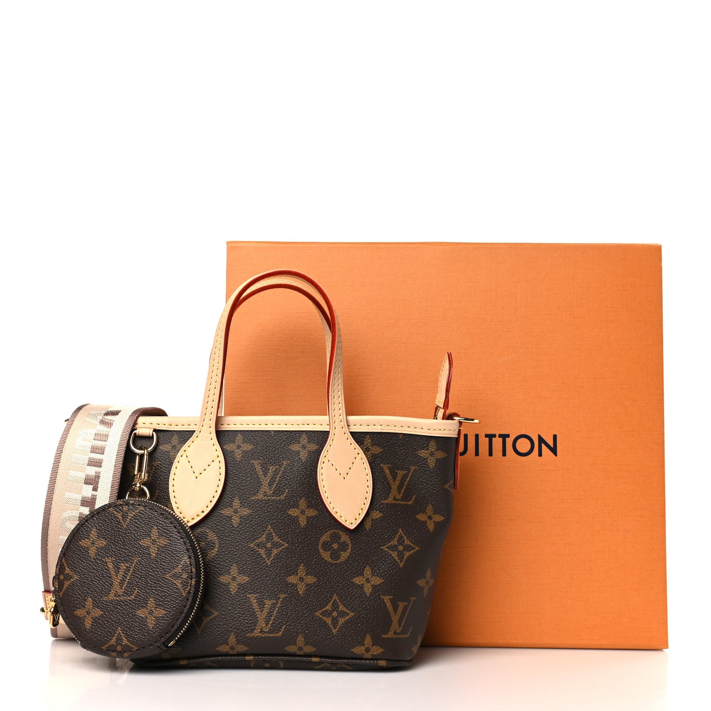 Monogram Neverfull BB Beige