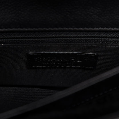 Chanel Caviar All About Flap Bag Black 6 of 7