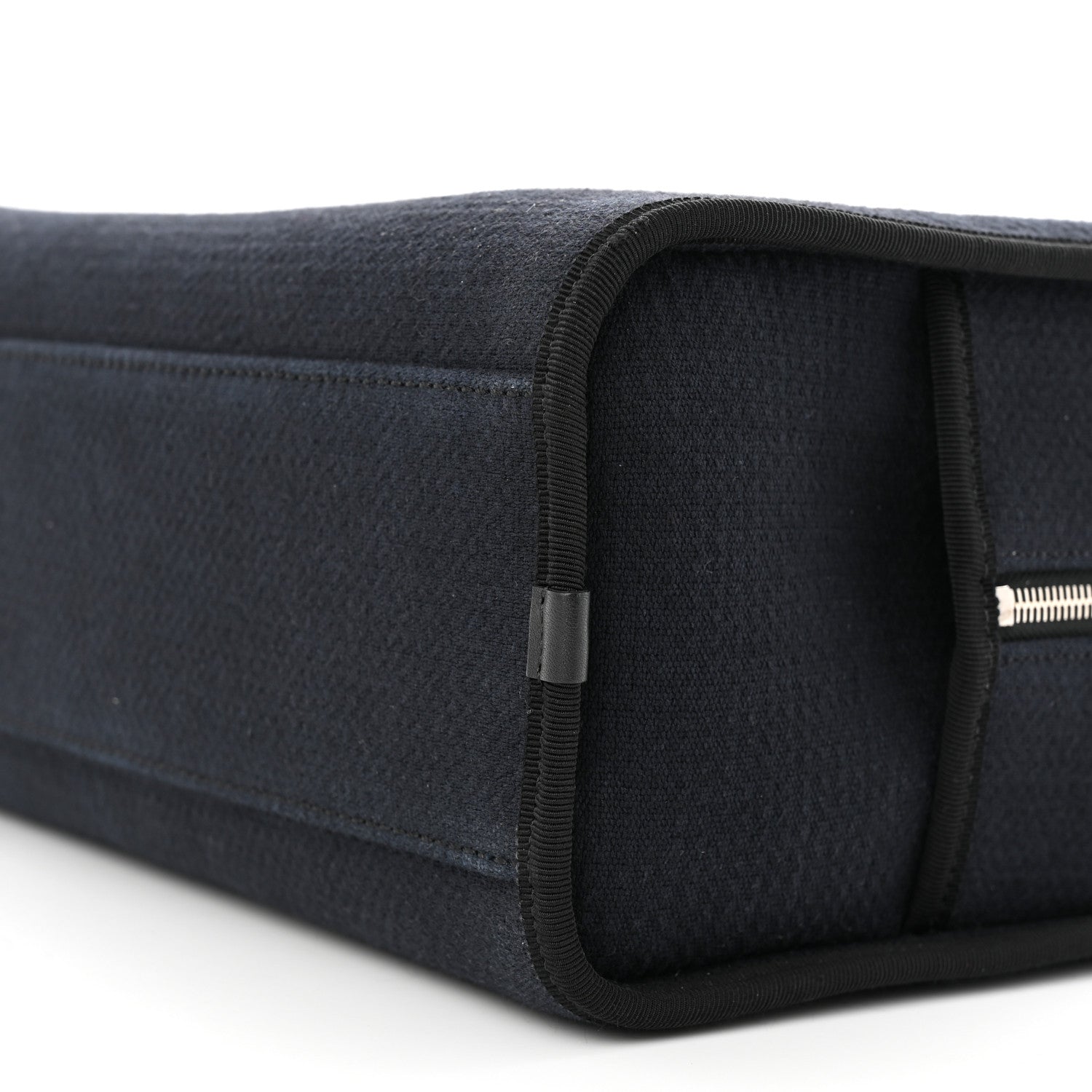 Chanel Denim Deauville Bowling Bag Dark Blue 10 of 11