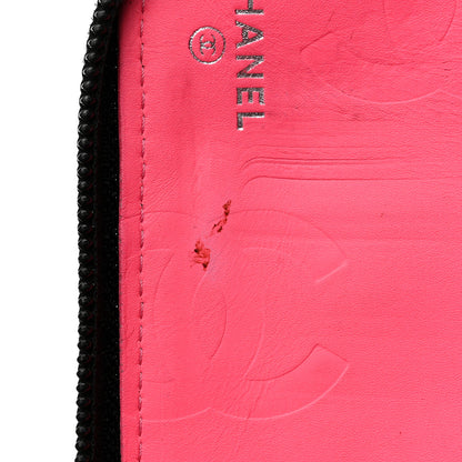 Chanel Calfskin Cambon Zip Around Organizer Wallet Black 9 of 12