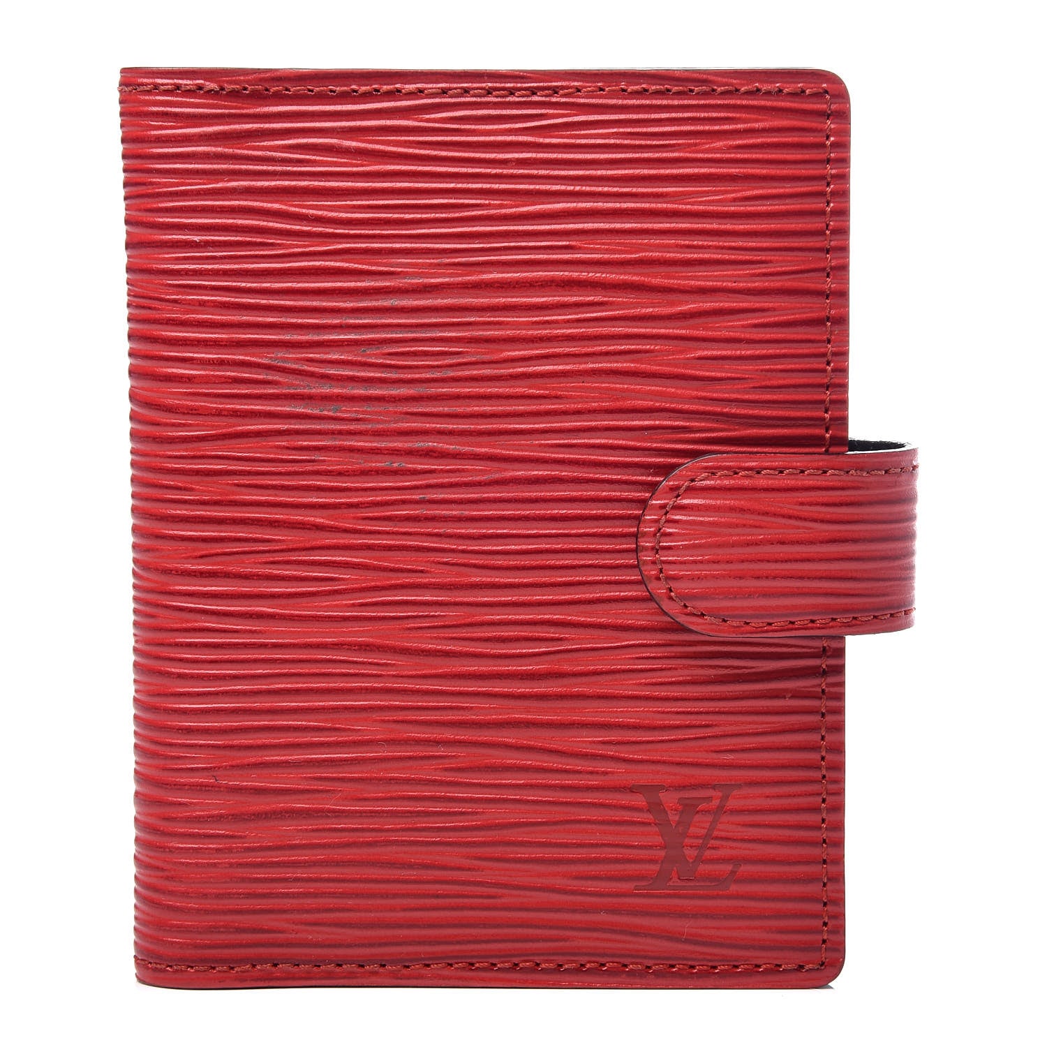 Louis Vuitton Epi Mini Agenda Castillan Red 1 of 7