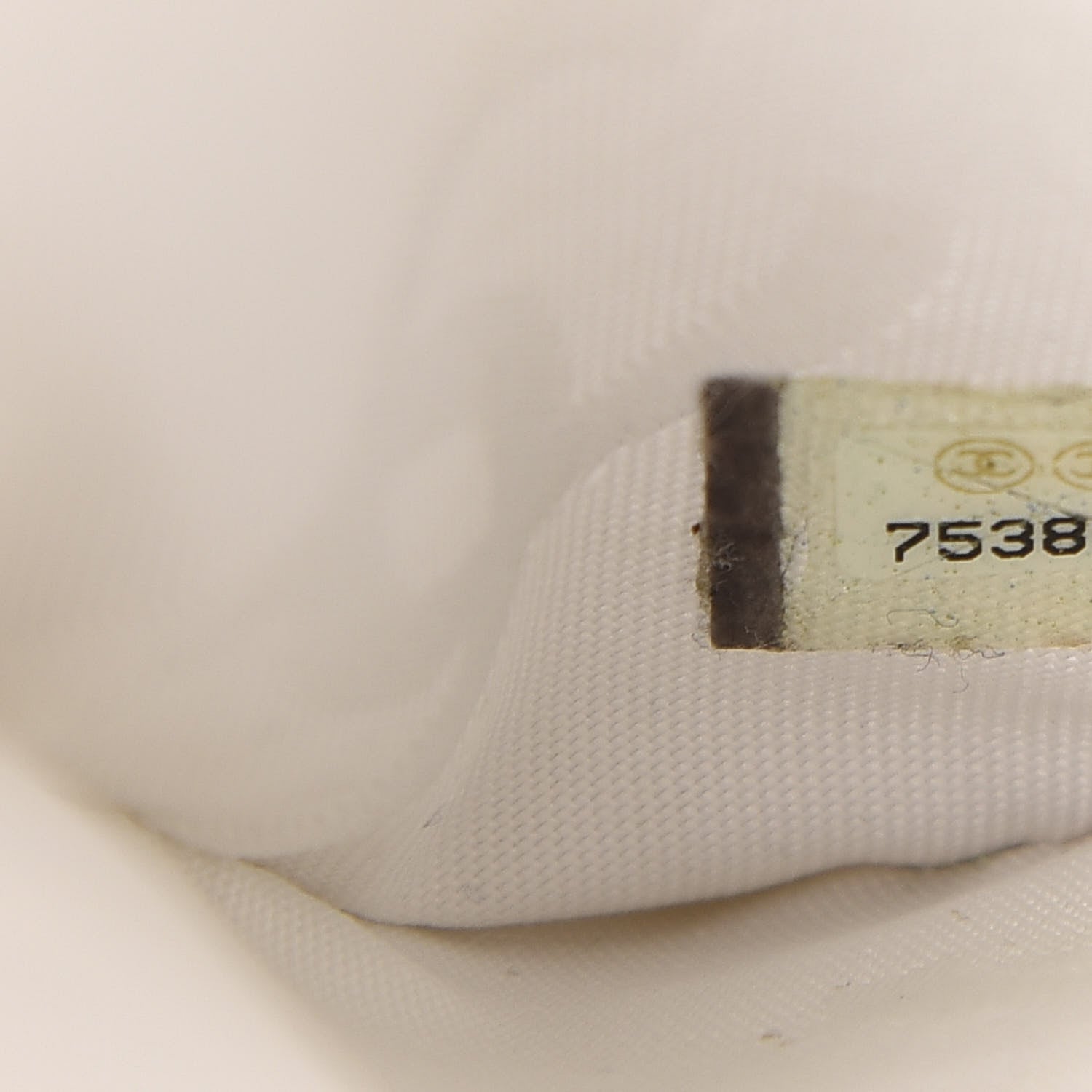 Chanel Calfskin Contrast Stitch Surpique Bowler White 9 of 14