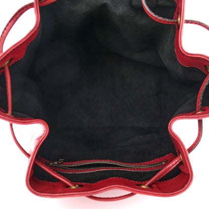 Louis Vuitton Epi Noe Castillan Red 5 of 14