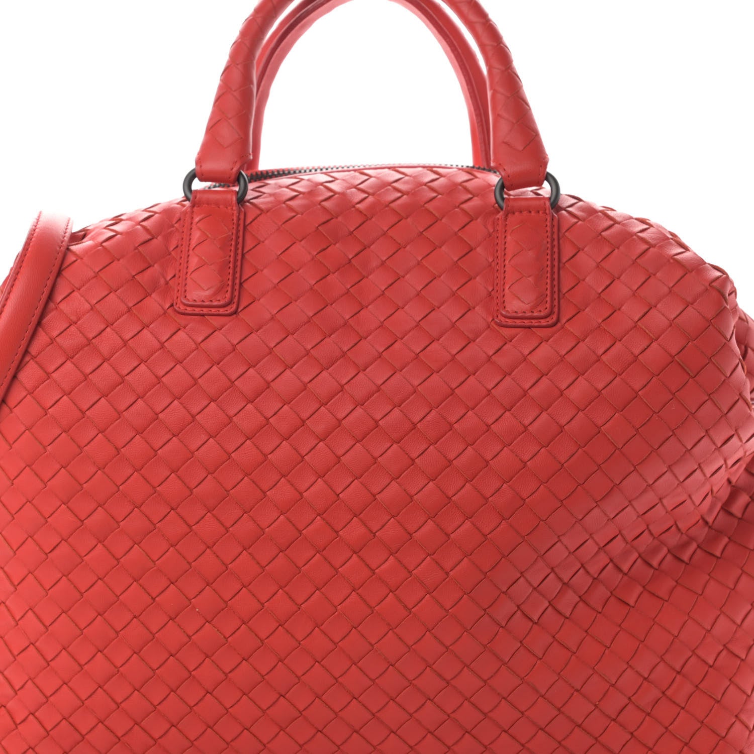 Bottega Veneta Nappa Intrecciato Medium Convertible Tote Vesuvio 8 of 10