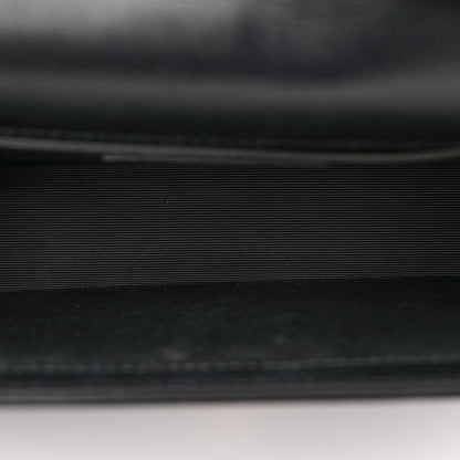 Saint Laurent Smooth Calfskin Medium Braided Monogram Kate Satchel Black 5 of 10