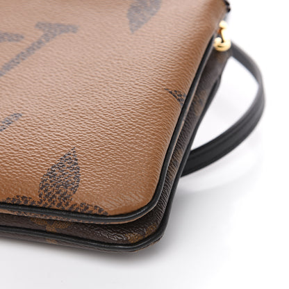 Louis Vuitton Reverse Monogram Giant Double Zip Pochette 9 of 10